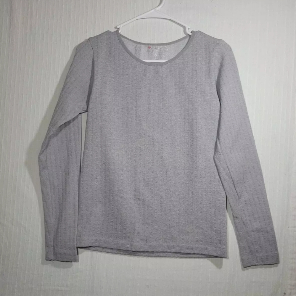 Bella Seamless Womens Gray Stretch Size M